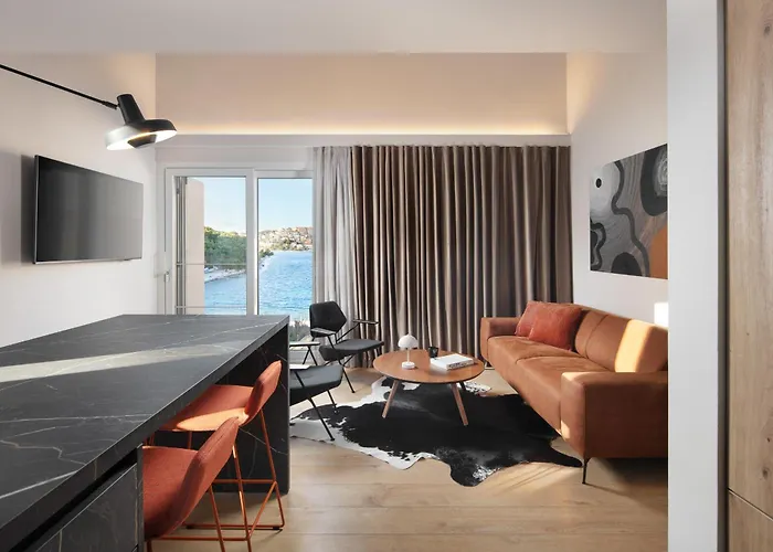 Modern Seafront Steps From The Rogoznica (Sibenik-Knin)